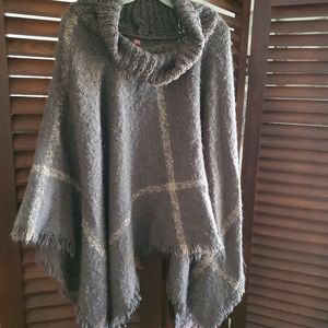 Women's Taupe One Size Shawl